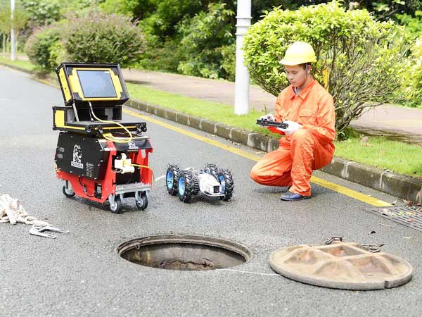 定结管道机器人检测